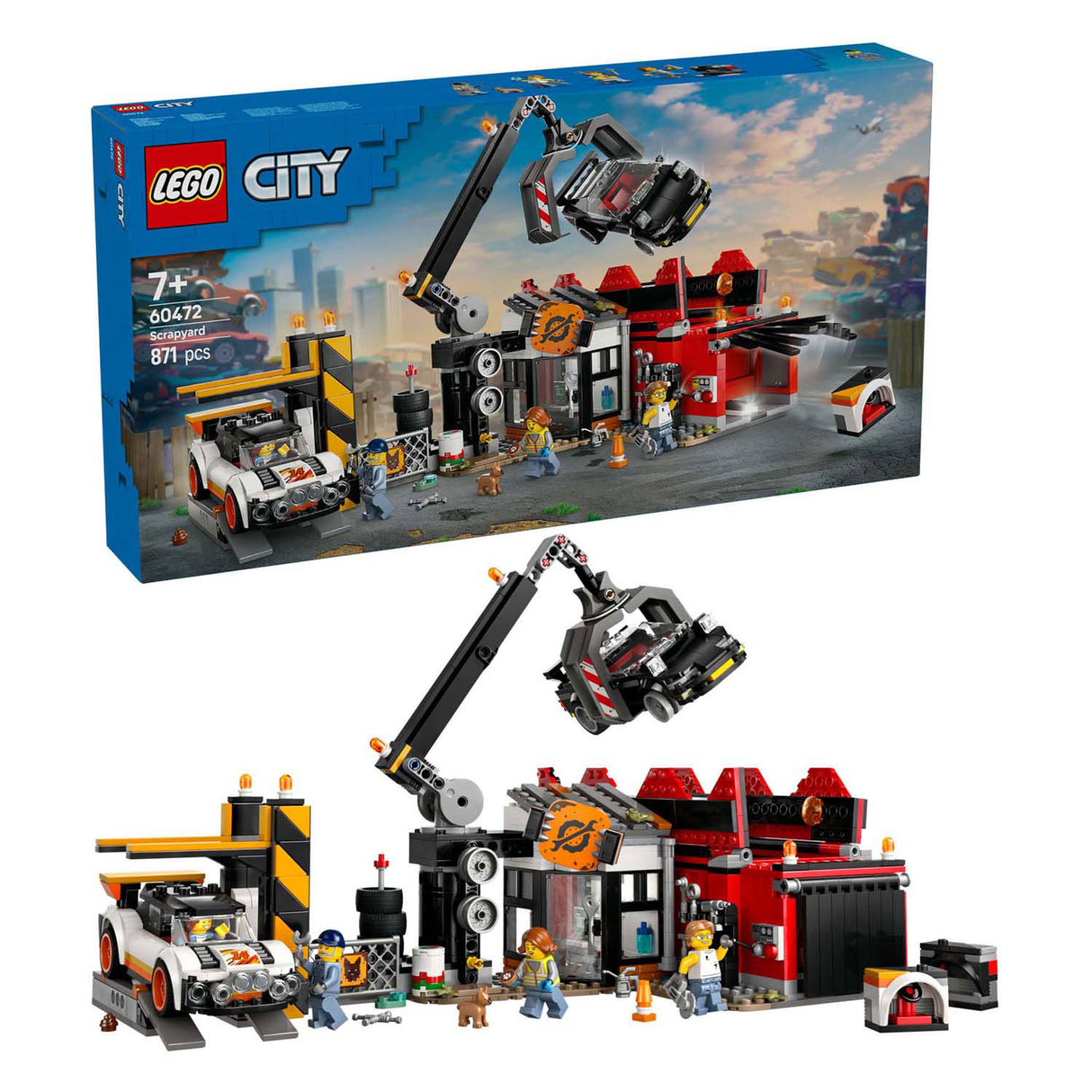 Lego City 60472 Schrro halda s autami