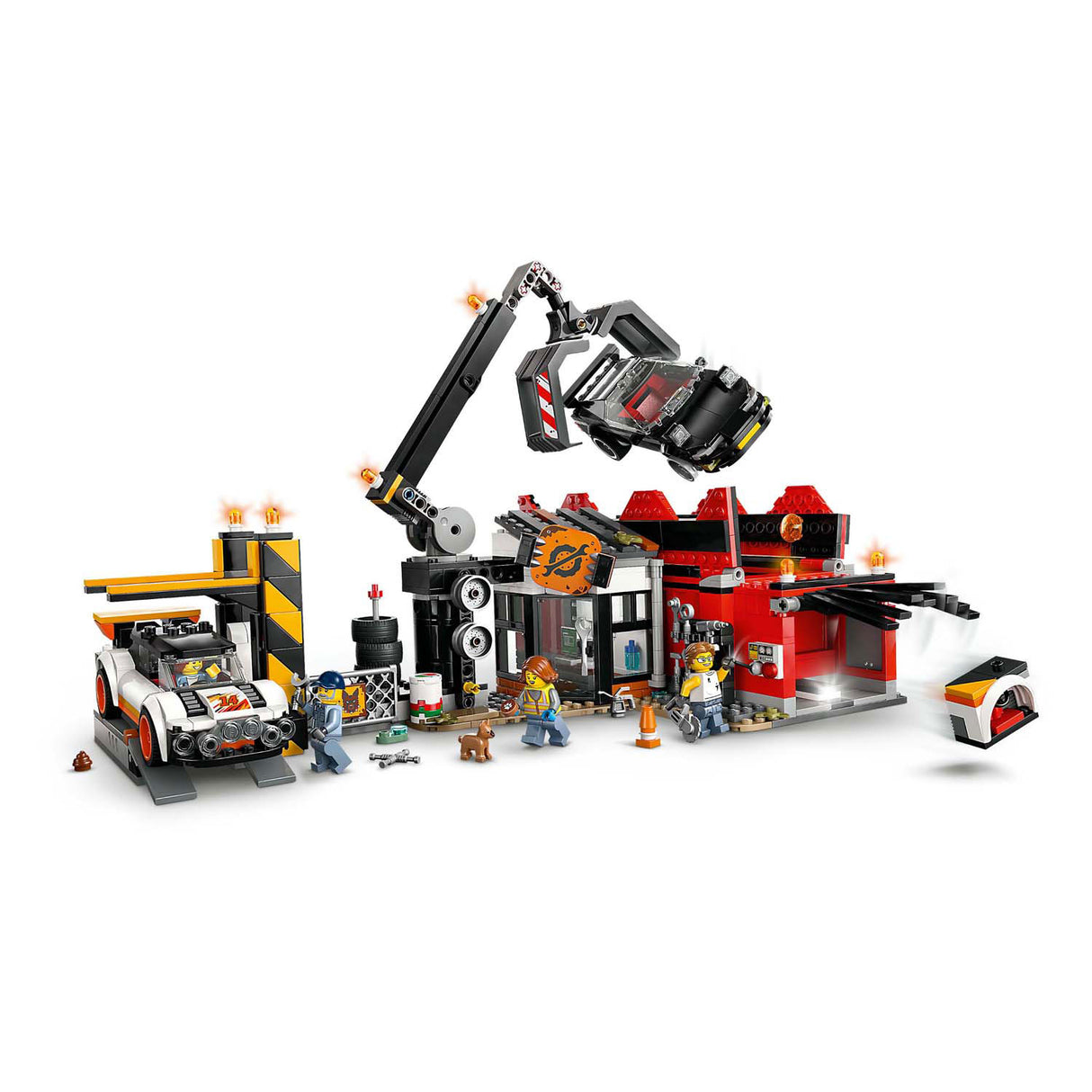 LEGO CITY 60472 Schrro Heap con autos