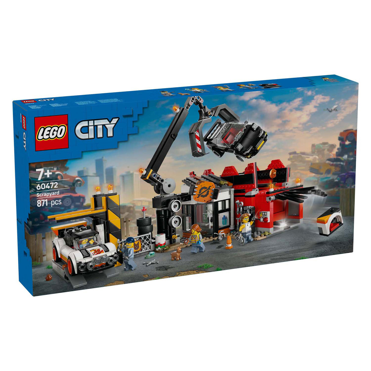 LEGO City 60472 Schrro heap with cars