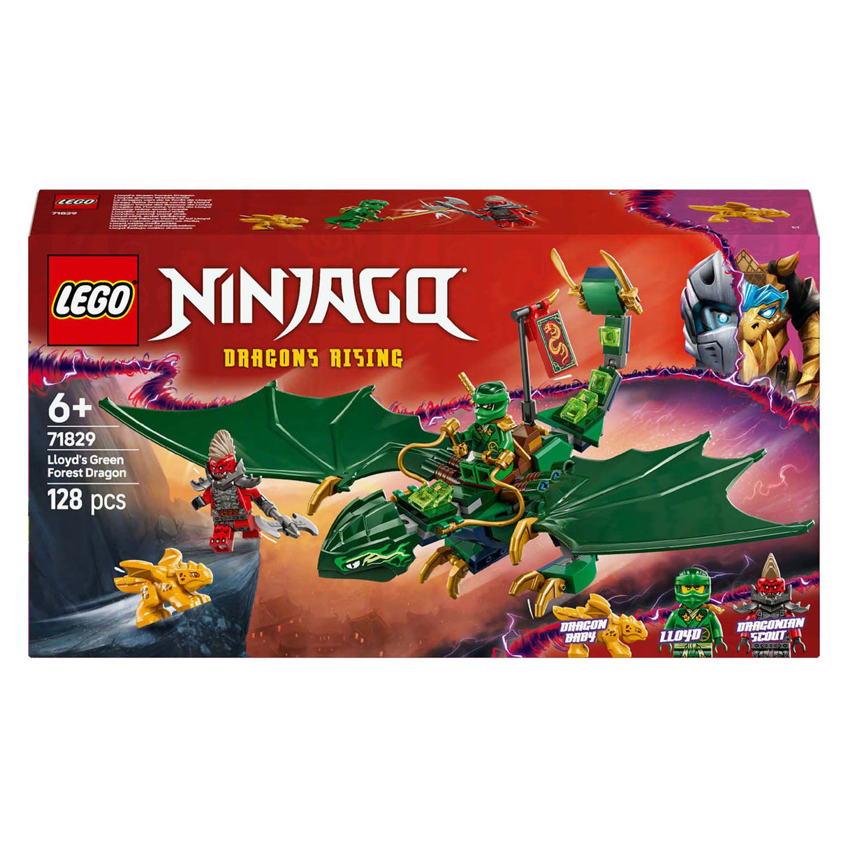 LEGO NINJAGO 71829 Lloyds Green Forest Dragon