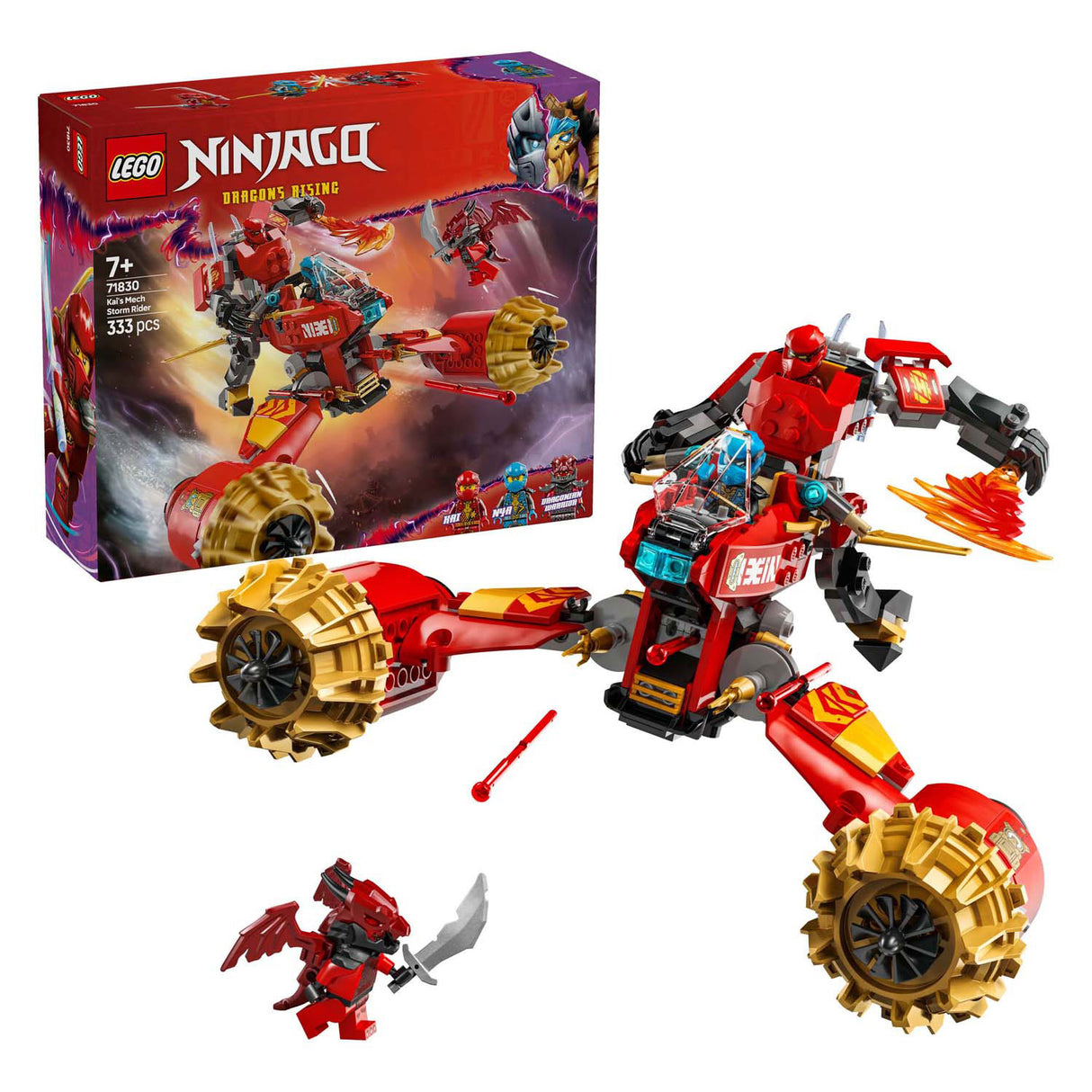 LEGO Ninjago 71830 KAI's Mechestorm vehicle