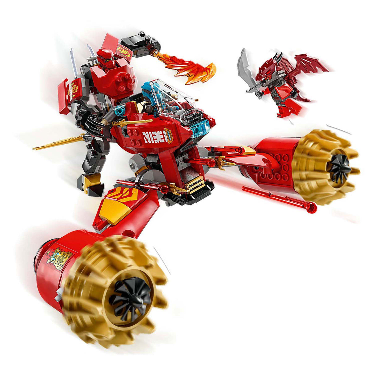 Lego Ninjago 71830 Kai's Mechestorm vozidlo