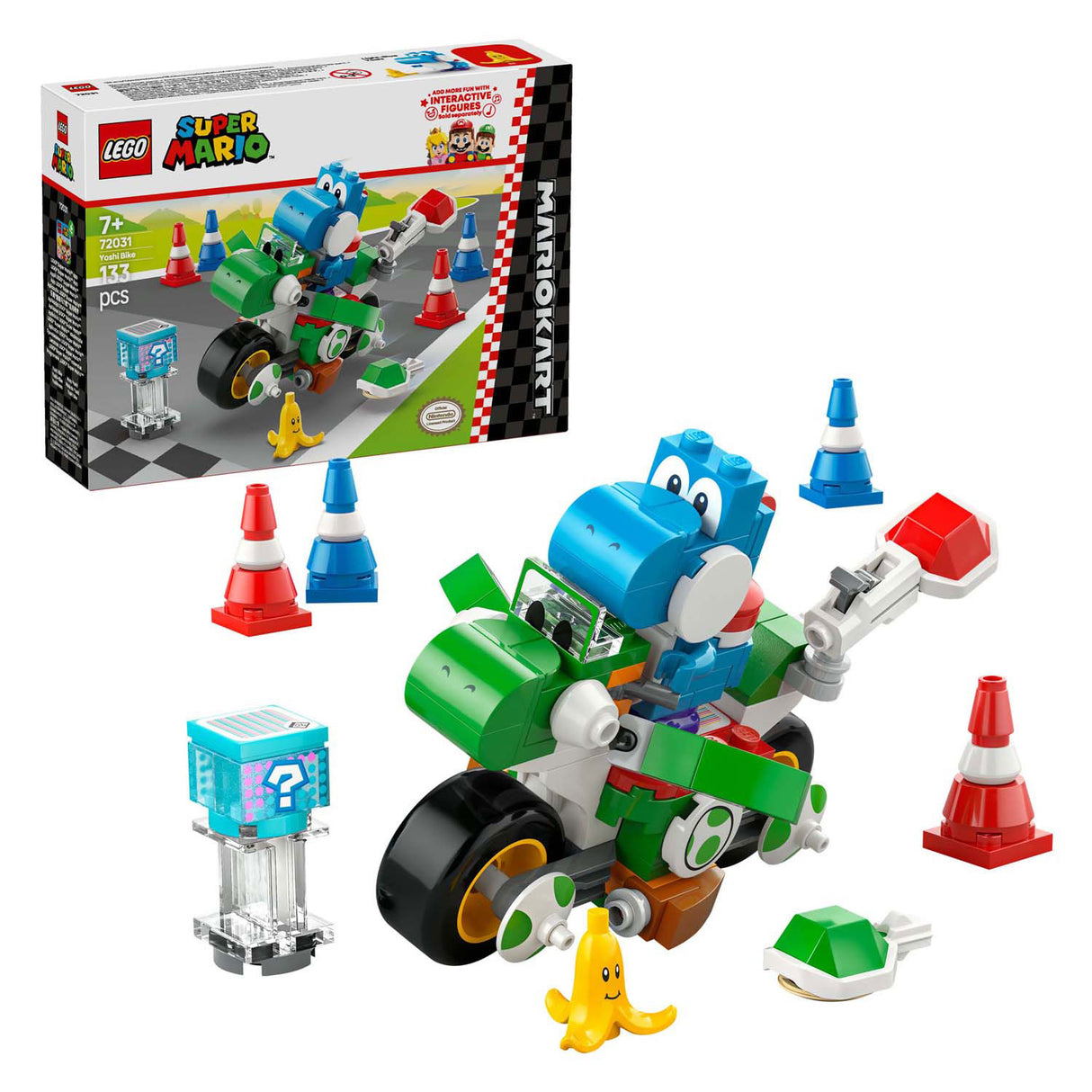 Lego Super Mario 72031 Mario Kart Yoshi Brosser