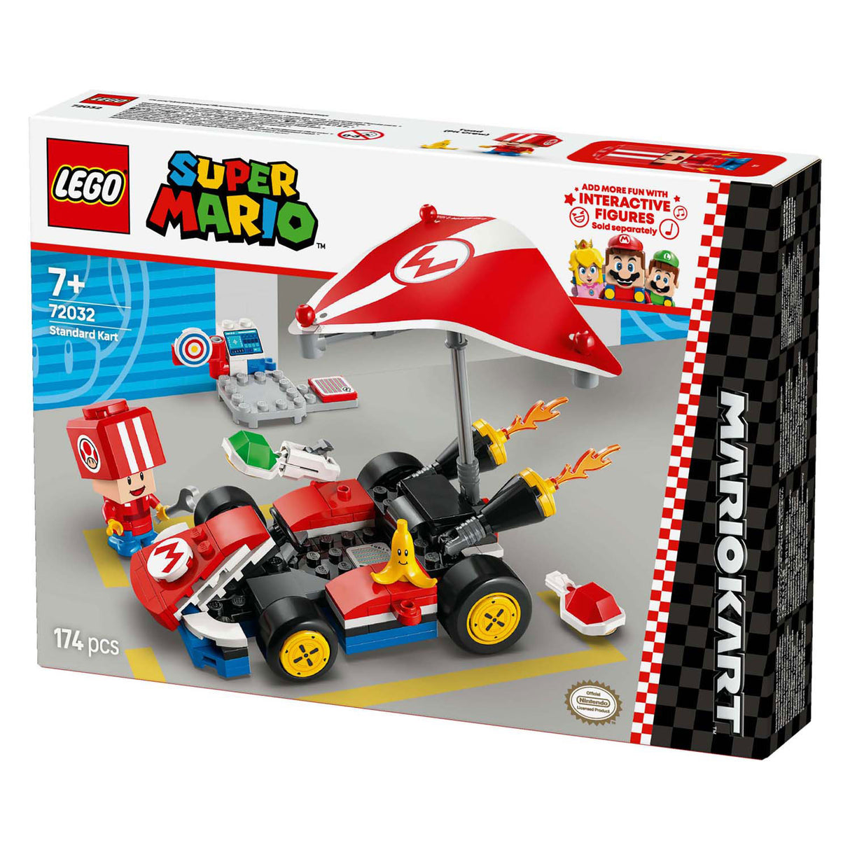 LEGO Super Mario 72032 Mario Kart Stanaard Kart