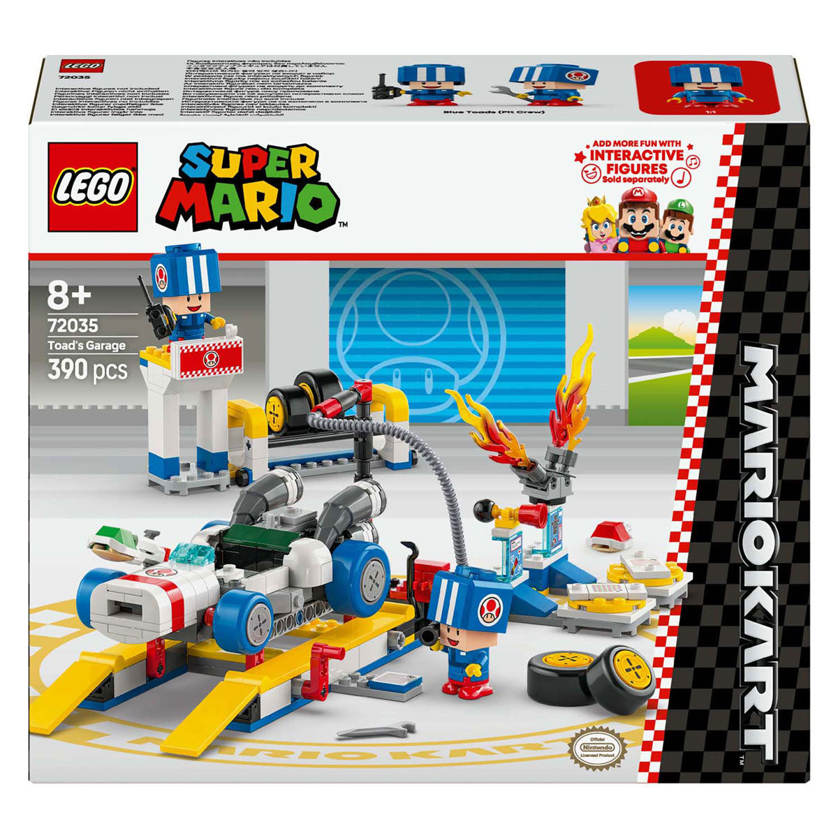 LEGO Super Mario 72035 Mario Kart Kröten Garage