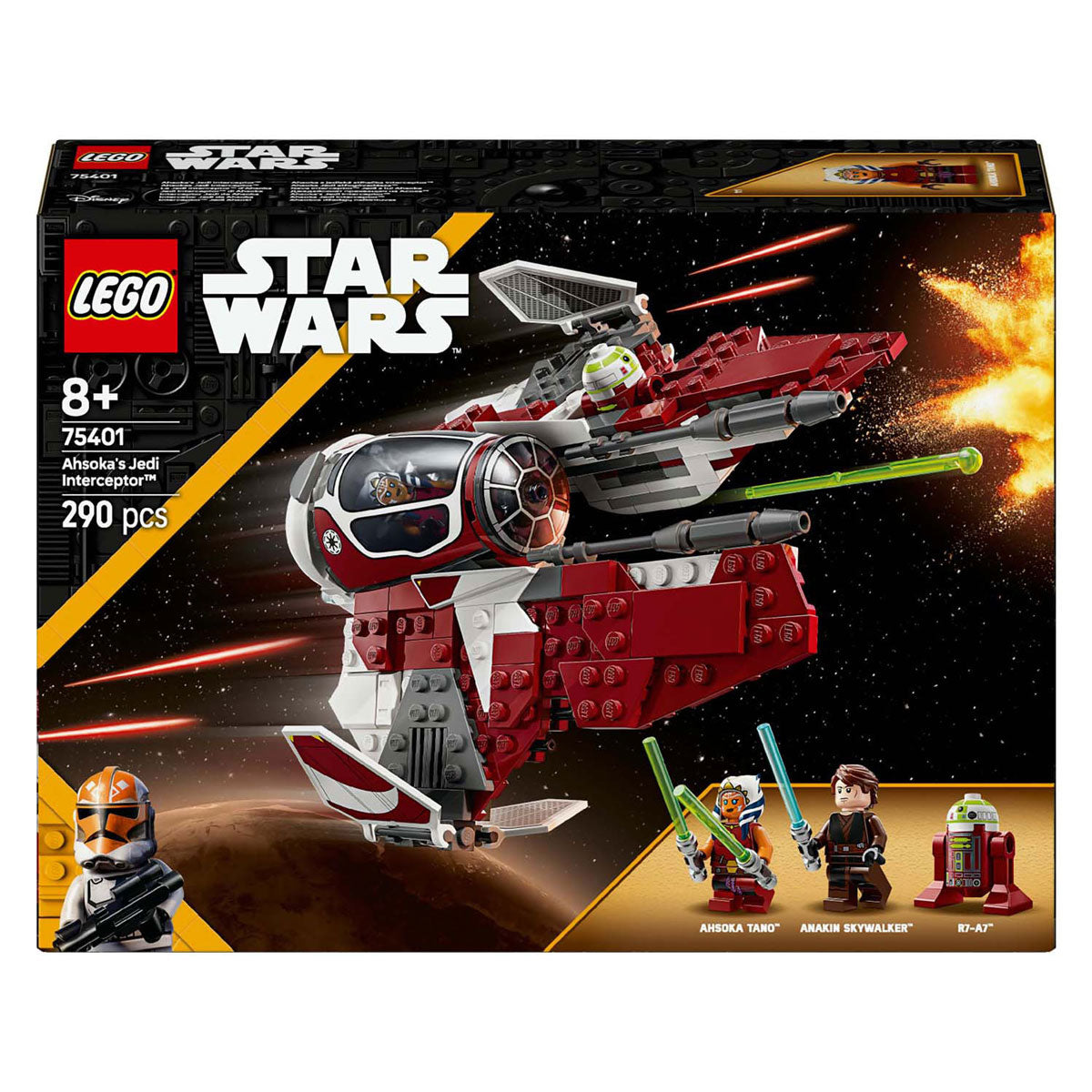 Lego Star Wars 75401 Interceptor Jedi de Ahsoka