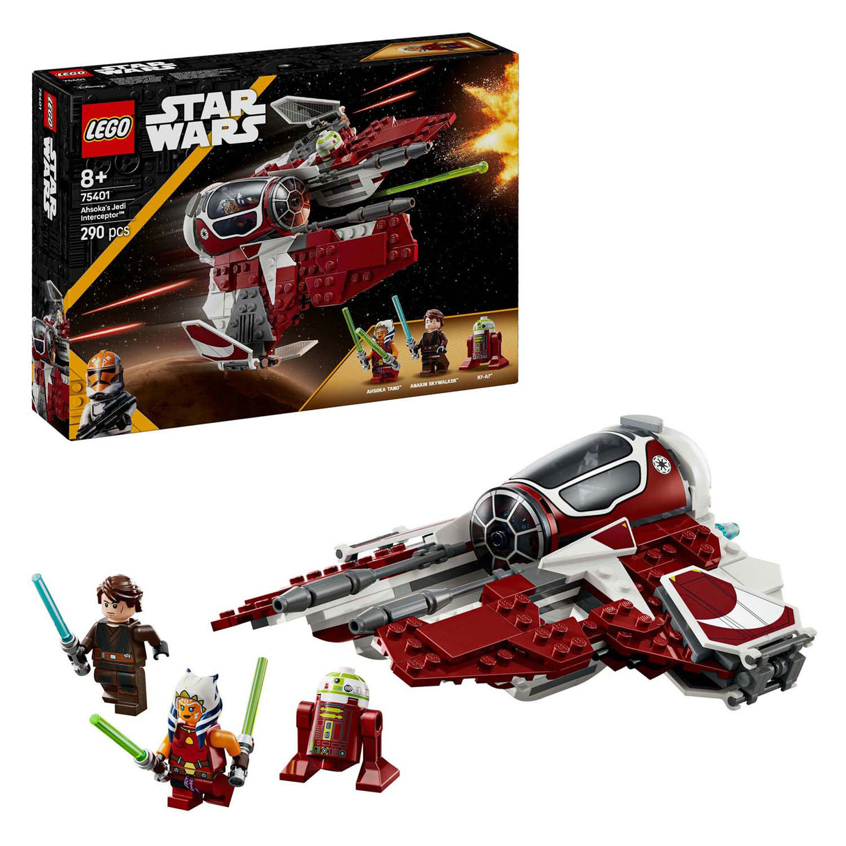 Lego Star Wars 75401 Interceptor Jedi d'Ahsoka