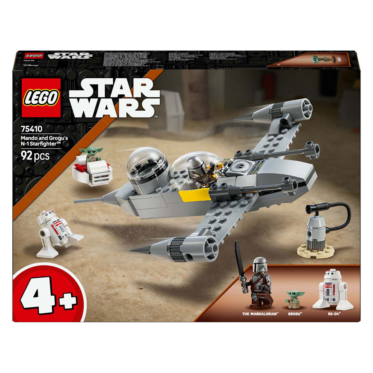 Lego Star Wars 75410 Mando i Grogu's N-1 Starfighter