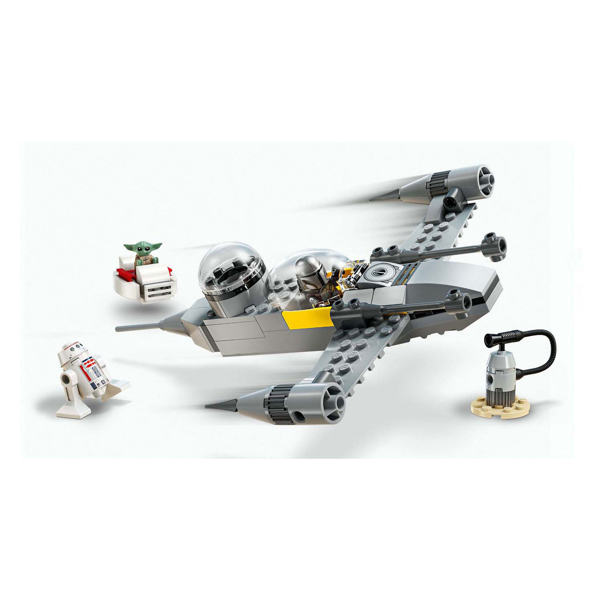 Lego Star Wars 75410 Mando og Grogus N-1 Starfighter