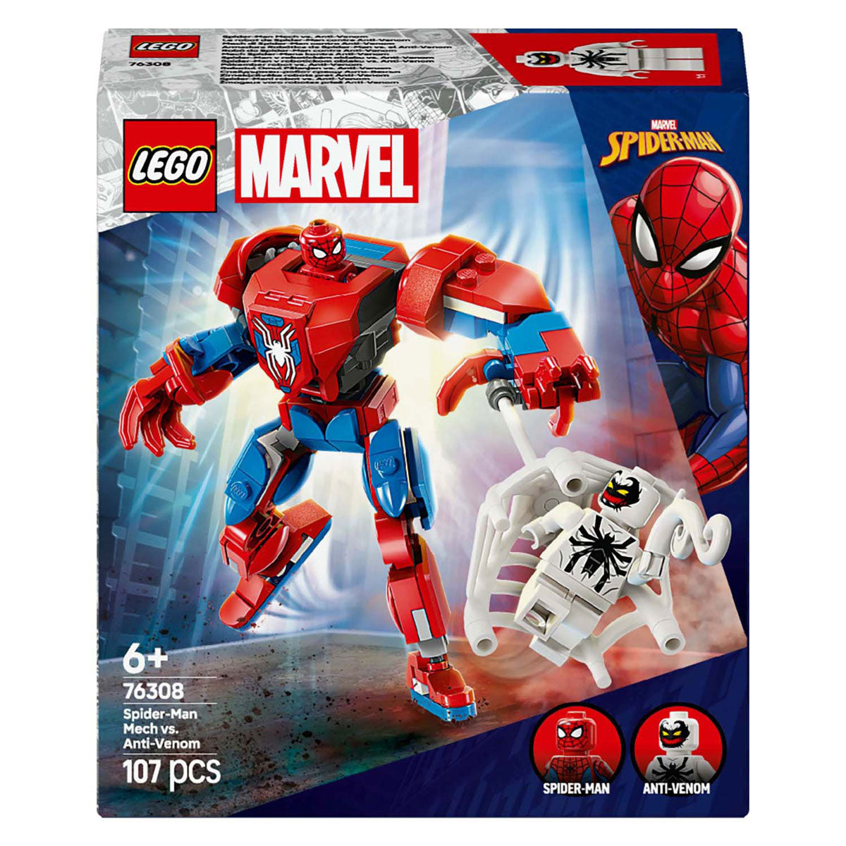 Lego Super Heroes 76308 Spider-Man Mecha Vs. Anti-Gom