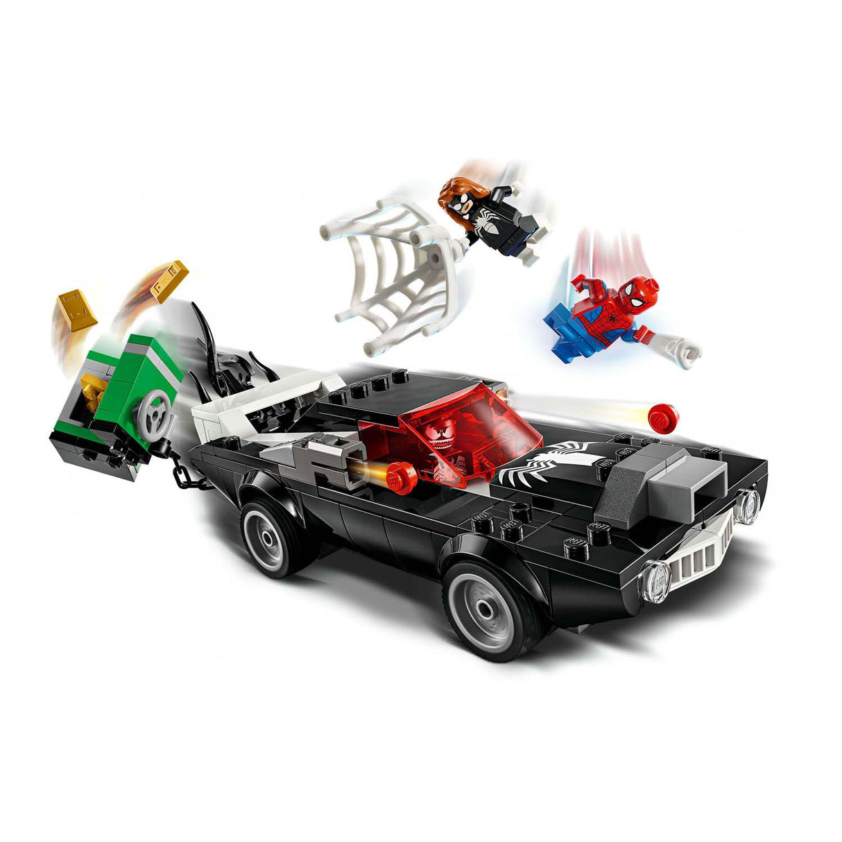 Lego Super Heroes 76309 Spider-Man Vs. Giftklassisk bil