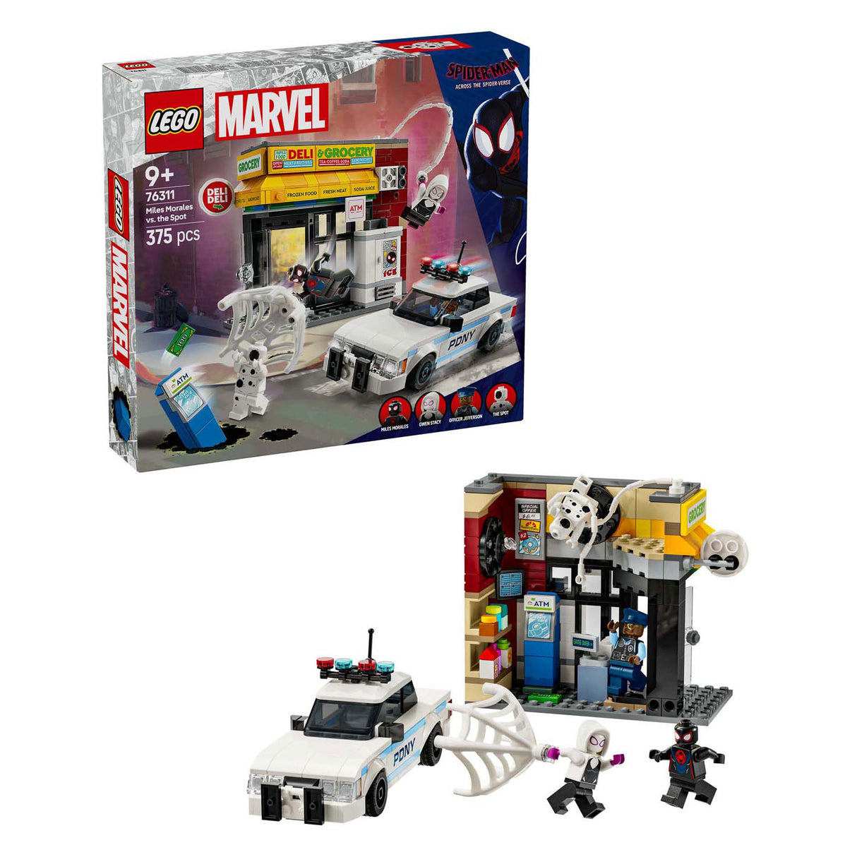 Lego Super Heroes 76311 Spider-Verse: Miles Morales Vs. moquerie