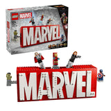 LEGO Super Heroes 76313 Marvel Logo and MINIFIGURES