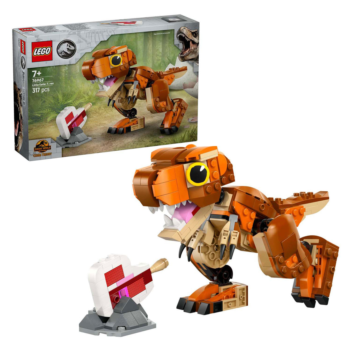 LEGO Jurassic World 76967 Piccola star del cibo: t. Rex