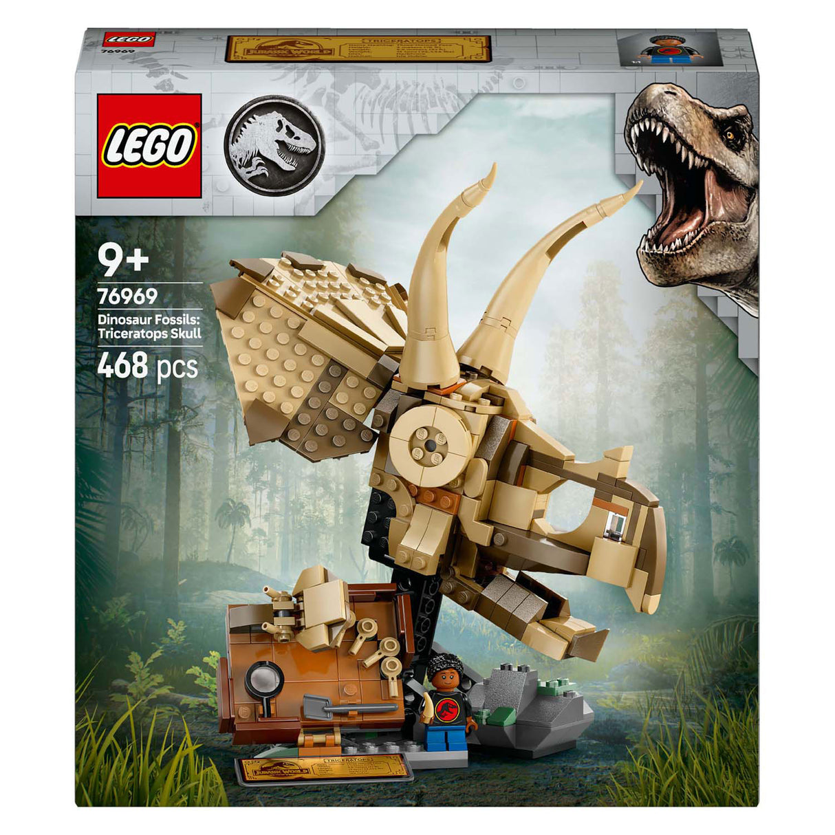 Lego Jurassic World 76969 Dinosaurus Fossils: Triceratops Schedel