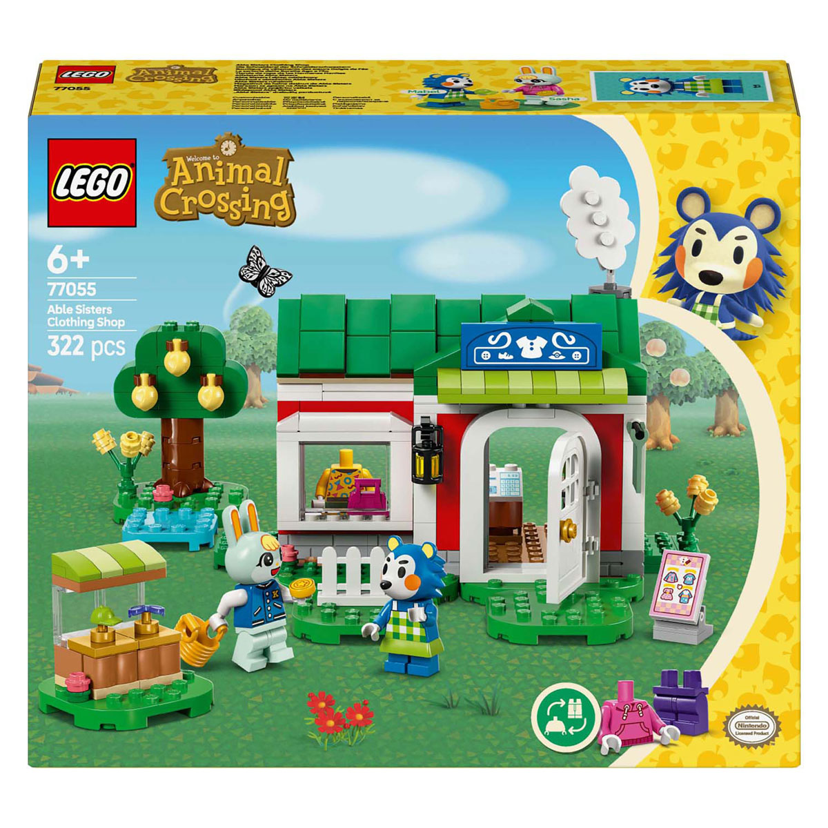 LEGO Animal Crossing 77055 Skrædder af søstrene i stand