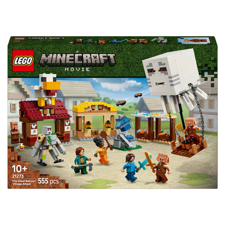 Lego minecraft, a kísértetballonos támadás a falu ellen – 21273