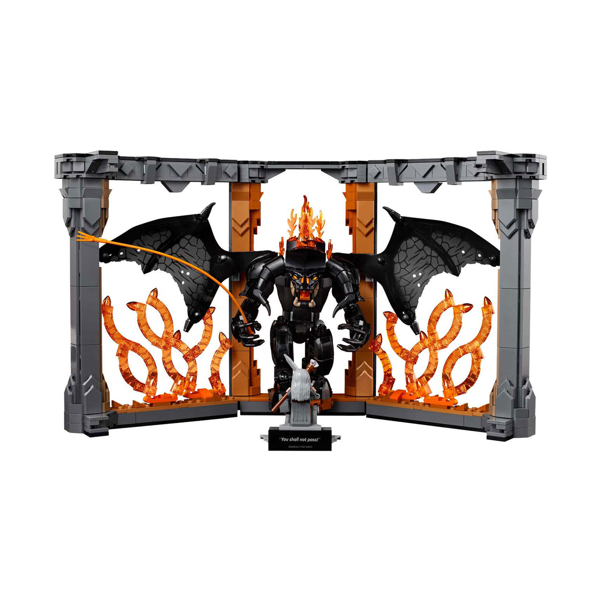 Lego icons 10367 balrog pán prstenů