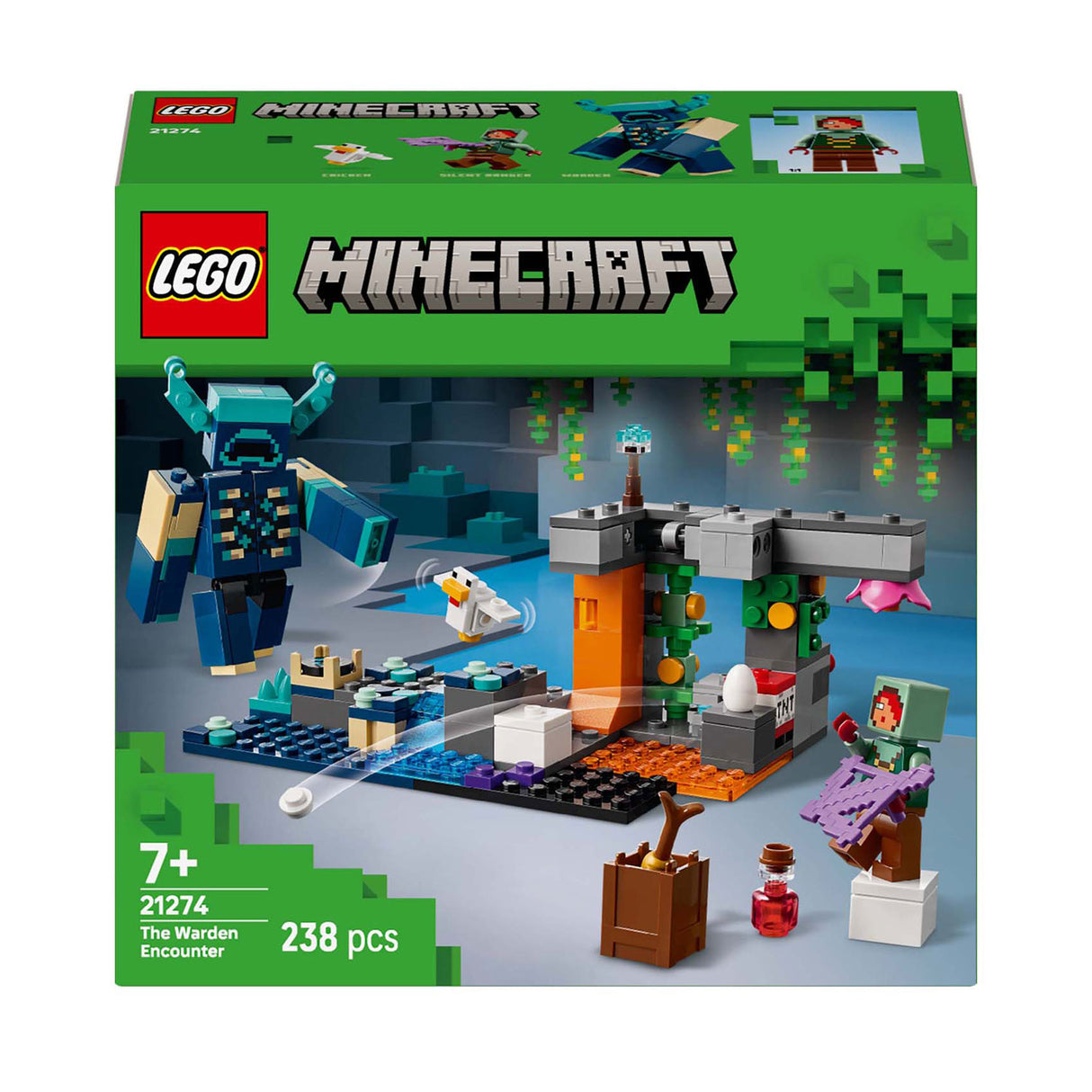 Lego minecraft 21274 the meeting with the supervisor