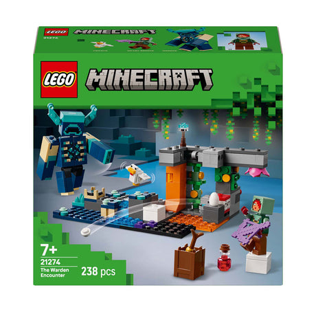 Lego minecraft 21274 d'Versammlung mam Supervisor