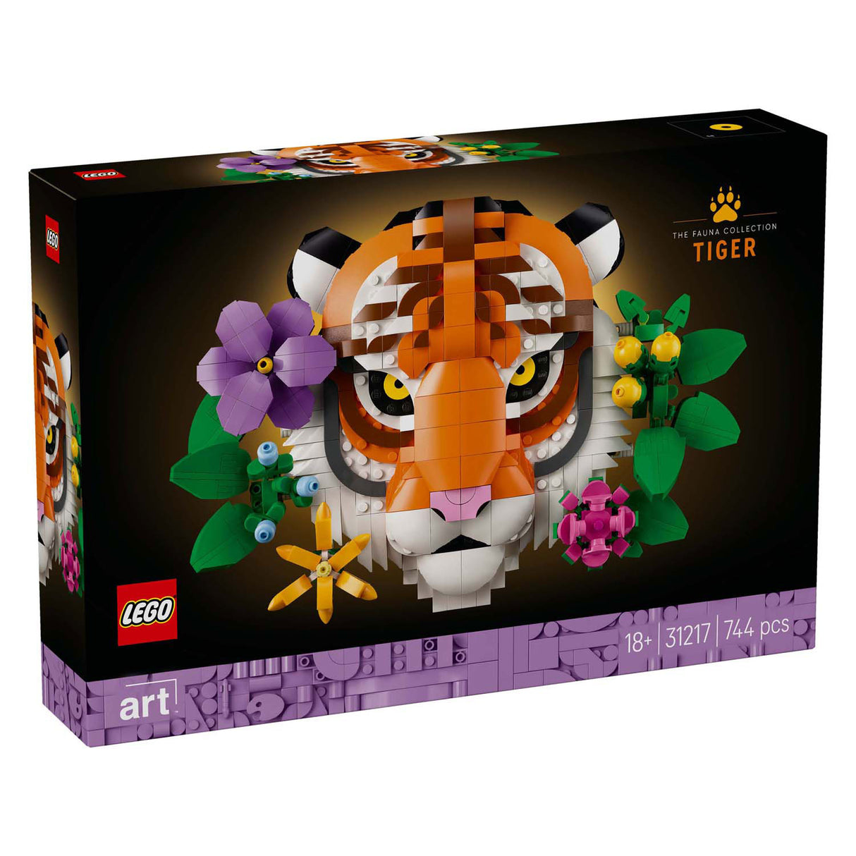 Lego ® art de fauna collection – tiger - 31217