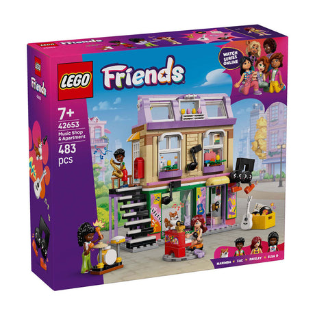 Lego Frënn 42653 Musek Buttek an Appartement