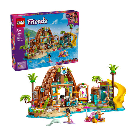 Lego friends 42673 family vacation beach resort