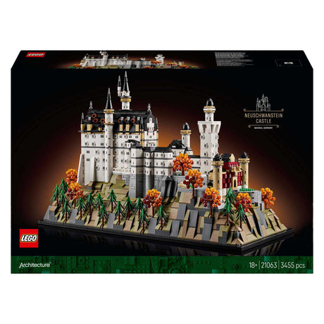 Zbirni komplet Lego ® architecture Grad Neuschwanstein - 21063