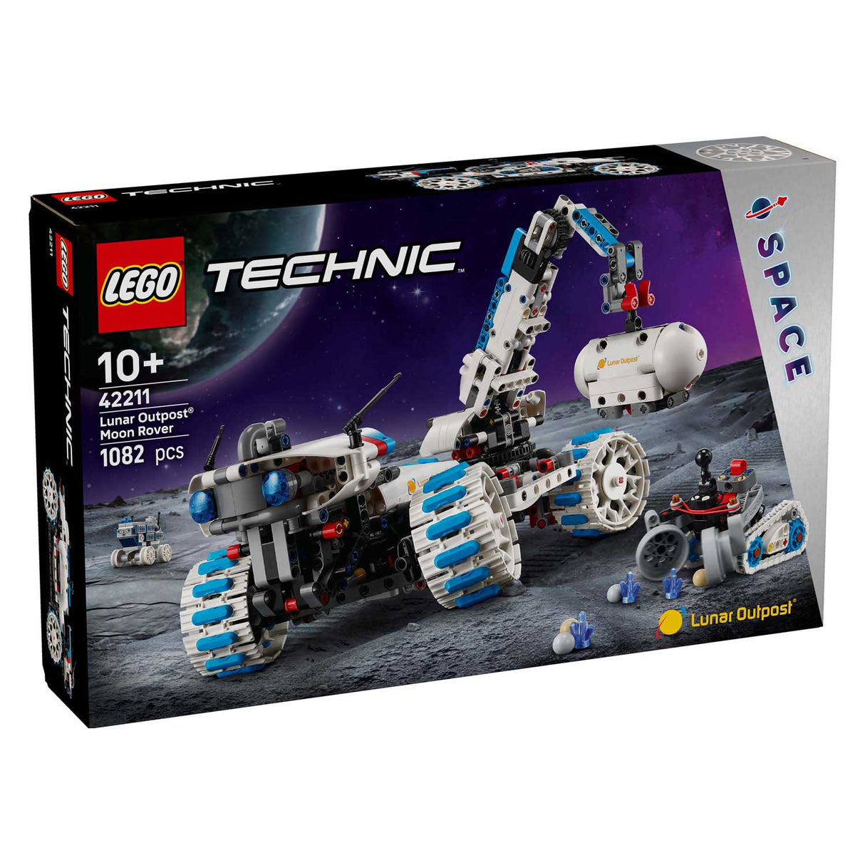 Lego technic 42211 månutpost moon rover rymdfarkost