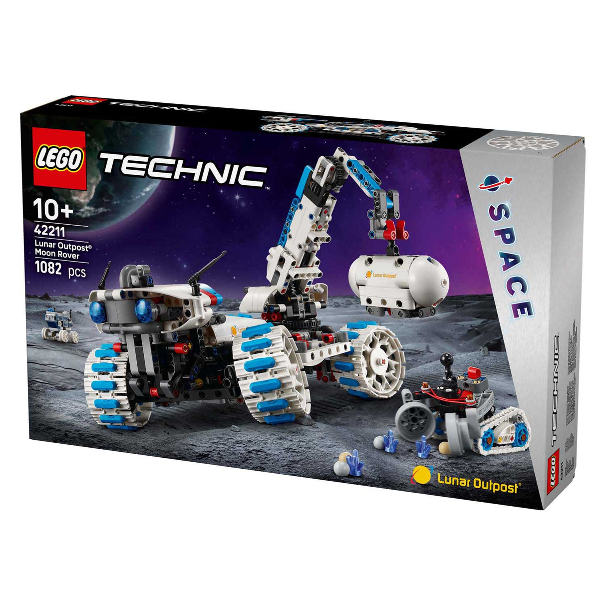Lego technic 42211 månutpost moon rover rymdfarkost