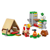 Lego super mario 72040 toad boss campingplass