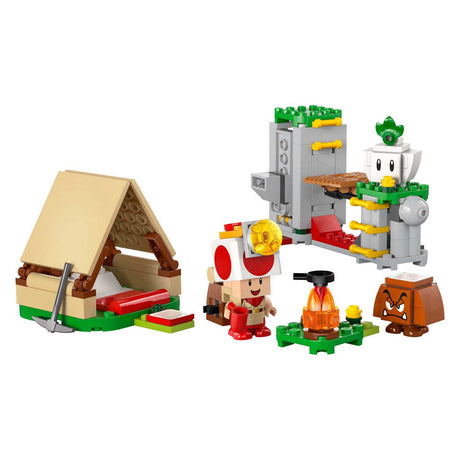 Lego super mario 72040 varangyfőnök kemping