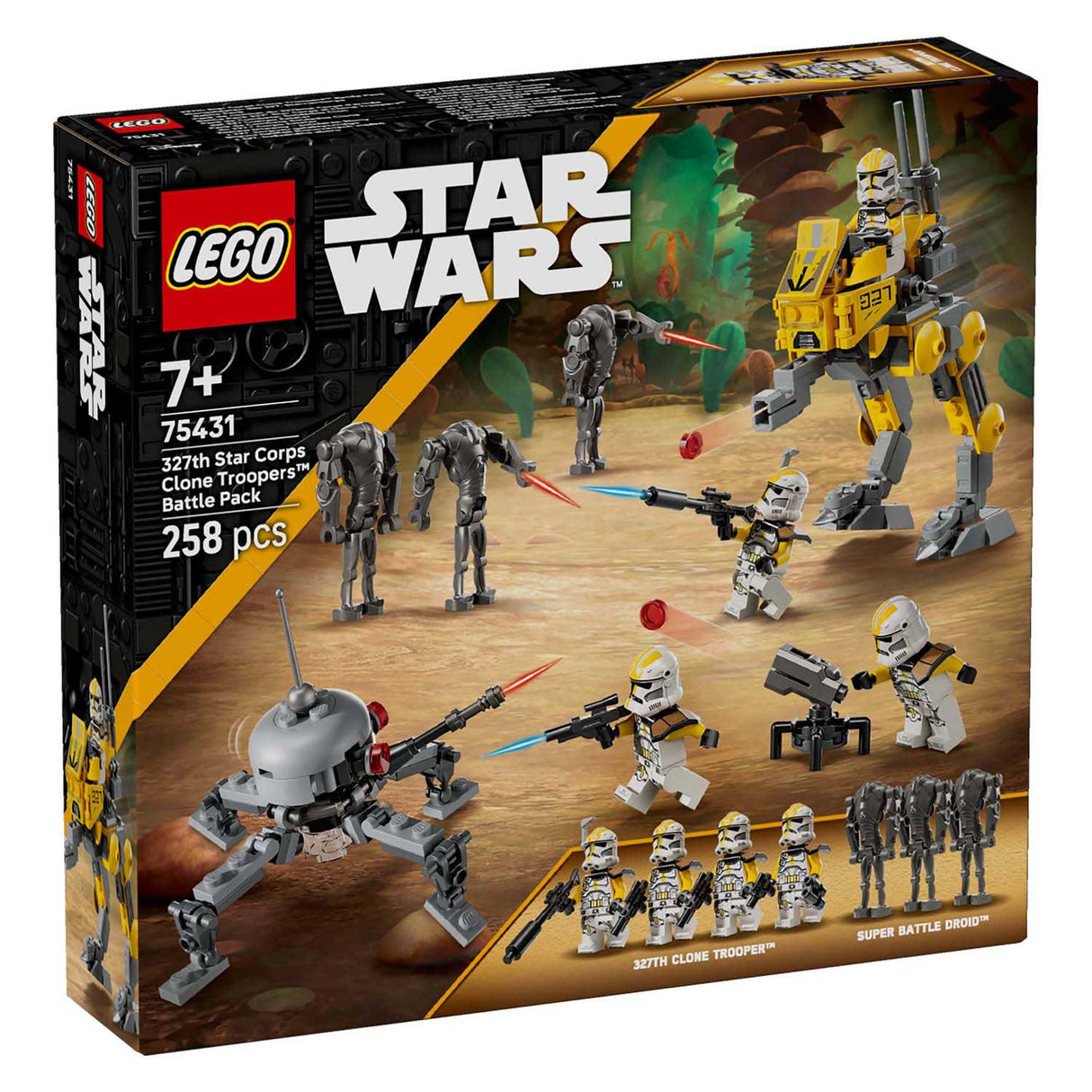 Lego Star Wars 75431 327th Star Corps Clone Trooper Battle Pack