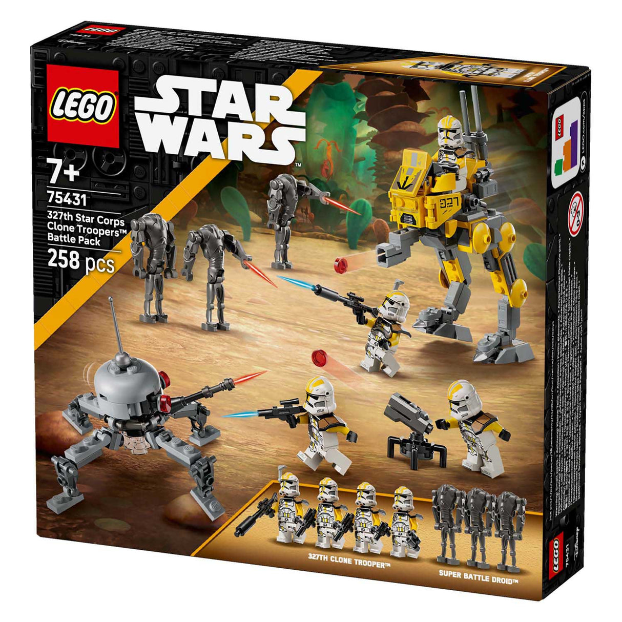 Lego Star Wars 75431 327th Star Corps Clone Trooper Battle Pack