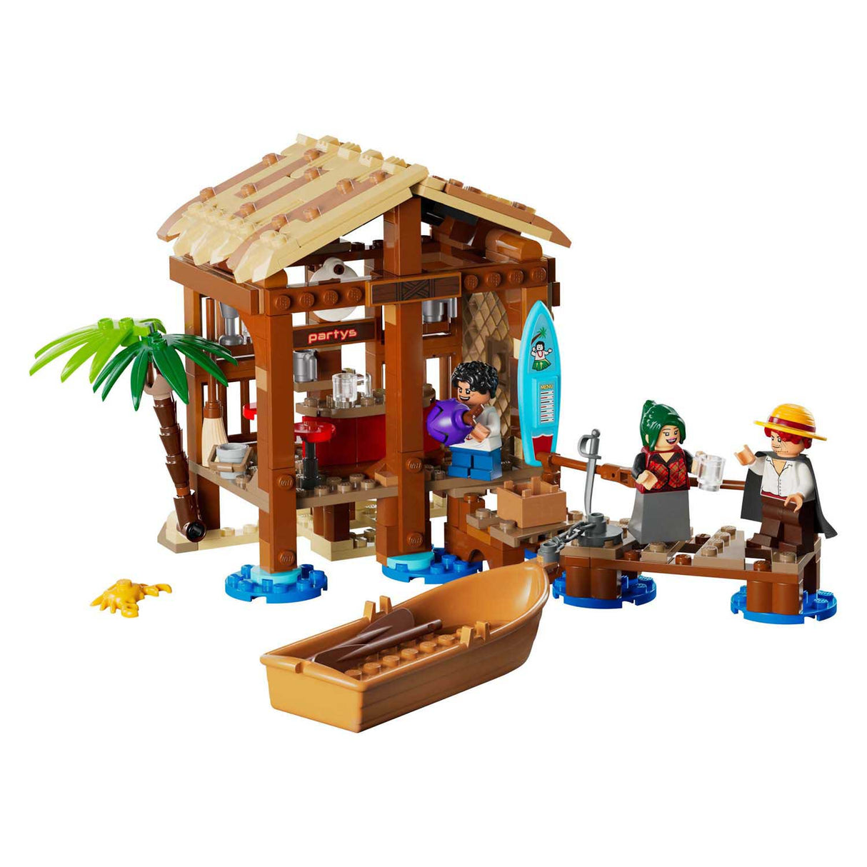 Lego ® one piece hut in windmill village building set - 75636