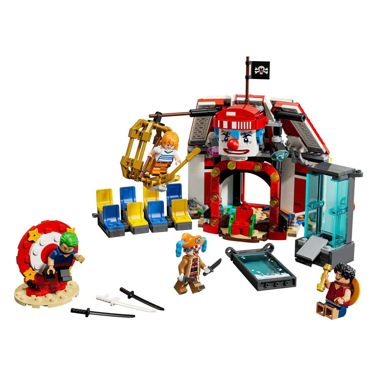 Lego ® one piece circus tent of buggy the clown building set - 75637