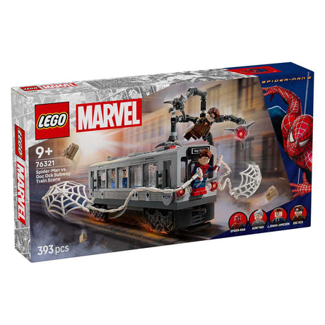 Lego Super Heroes Marvel 76321 Spider-Man vs doc ock Metro Szen