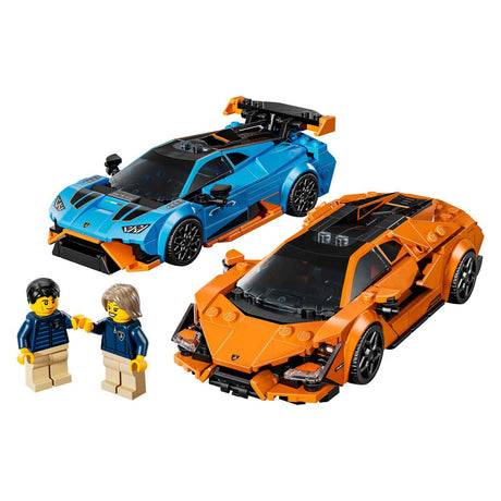 Lego Speed Champions 77238 Lamborghini Revuelto and Huracan Sto