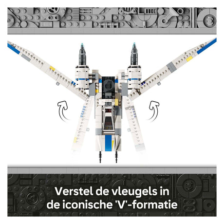Lego ® star wars: andor™ lázadó u-wing starfighter™ - 75399