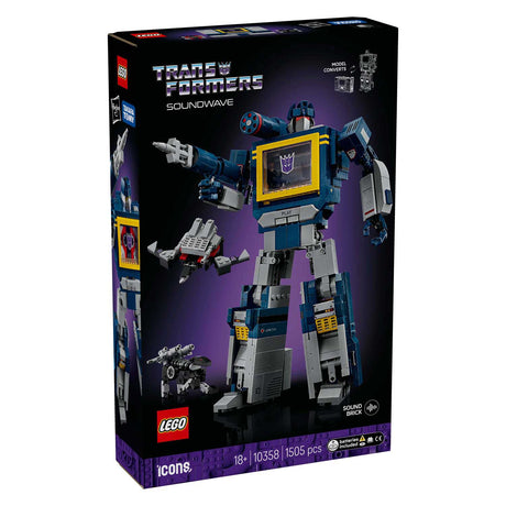 Lego Ikonen 10358 Transformatoren Soundwave