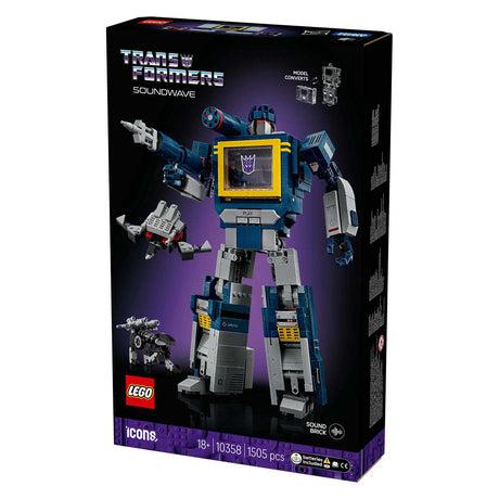 Lego Ikonen 10358 Transformatoren Soundwave