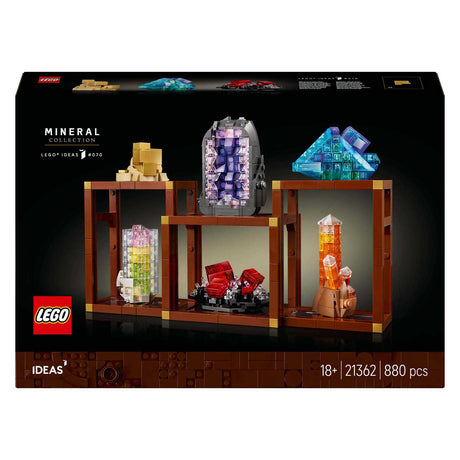 Lego ideas ásványgyűjtő készlet - 21362
