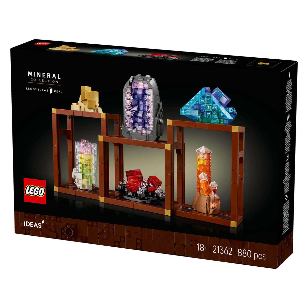 Lego ideas mineral collection set - 21362