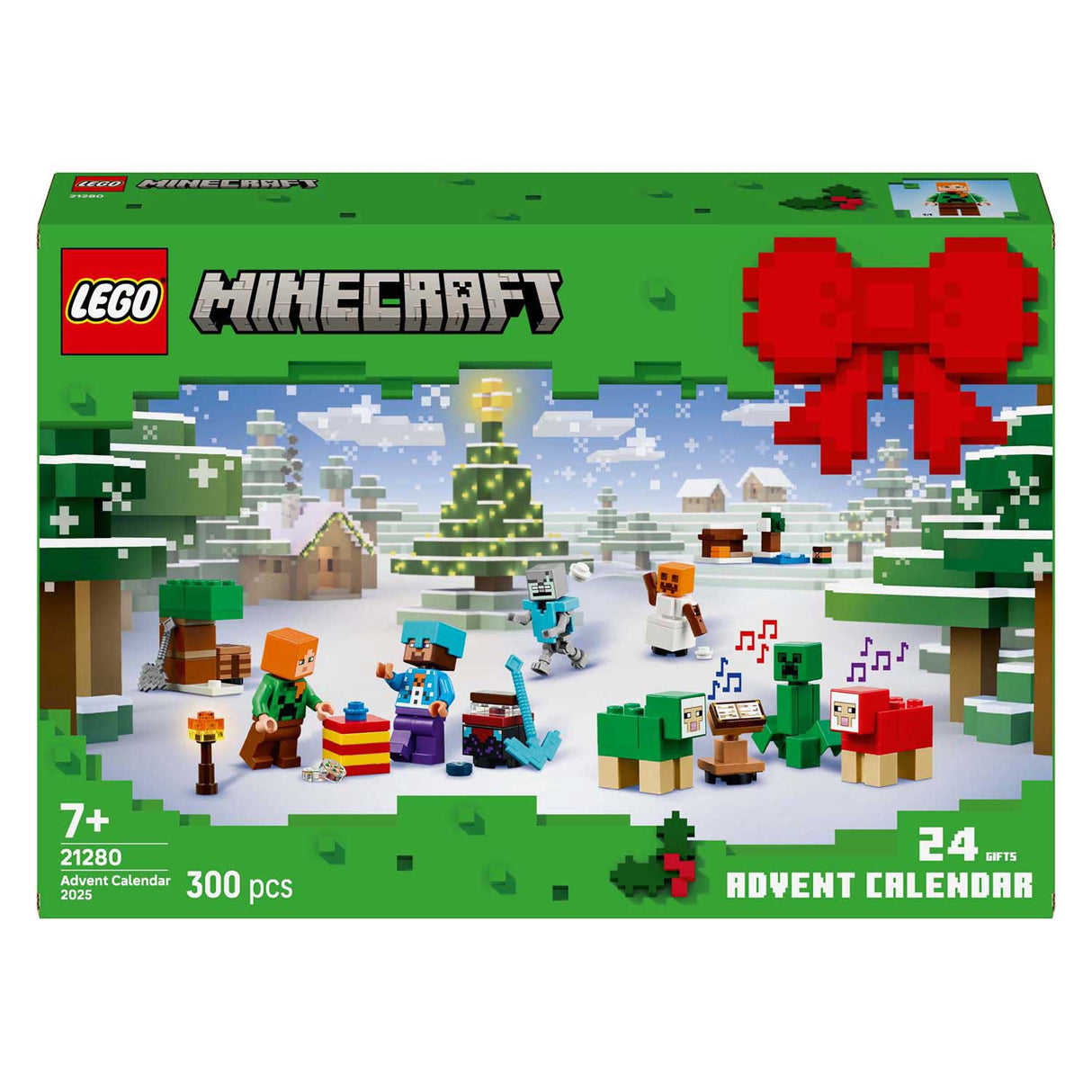 Lego minecraft 21280 advent calendar 2025