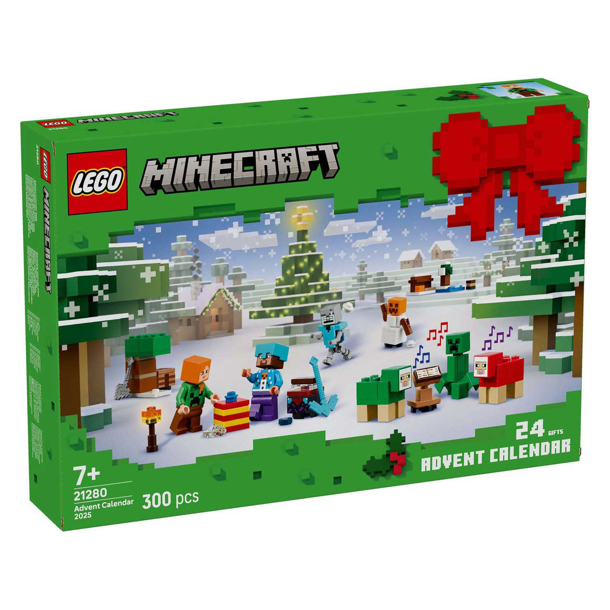Lego minecraft 21280 advent calendar 2025