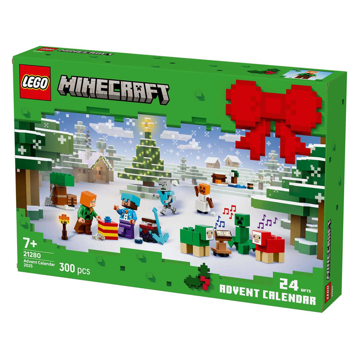 Lego minecraft 21280 advent calendar 2025
