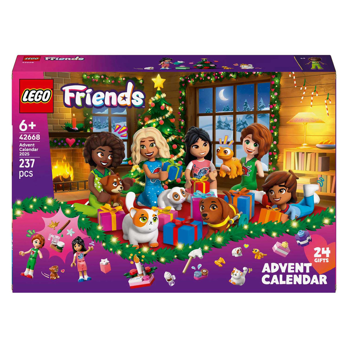 Cairde lego 42668 féilire 2025