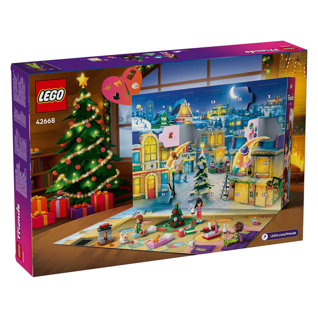 Cairde lego 42668 féilire 2025