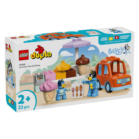 Lego ® duplo® bluey dobite sladoled z modrim - 10458