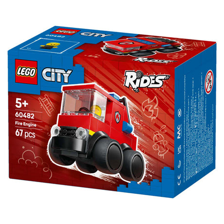 Lego city brick rides 60482 vehicles fire truck | 2 pcs